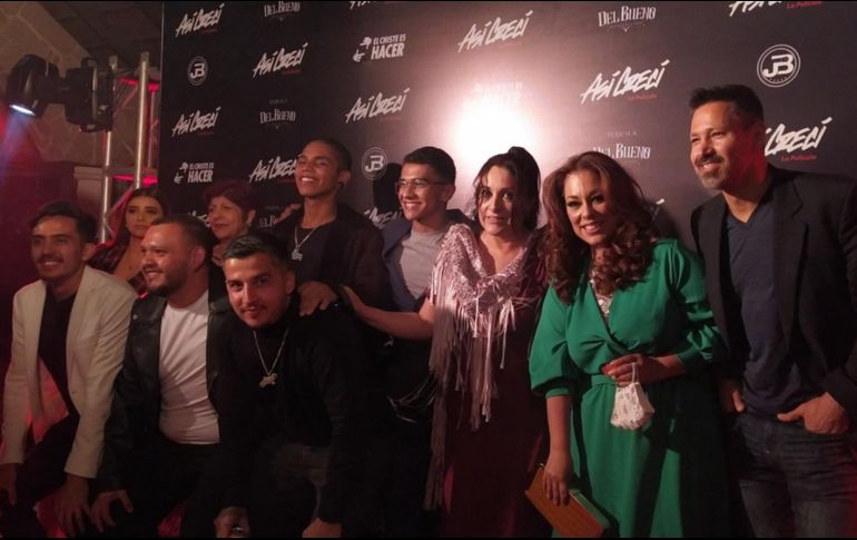 La alfombra roja de “Así Crecí”, dirigida por Jos Macías. EL INFORMADOR