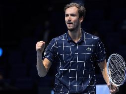 Medvedev, que el año pasado debutó con tres derrotas en la fase de grupos, desafiará a un Thiem que en 2019 perdió la final frente al griego Stefanos Tsitsipas. EFE / A. Rain