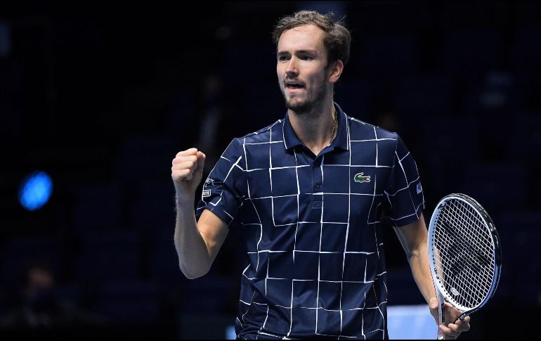 Medvedev, que el año pasado debutó con tres derrotas en la fase de grupos, desafiará a un Thiem que en 2019 perdió la final frente al griego Stefanos Tsitsipas. EFE / A. Rain