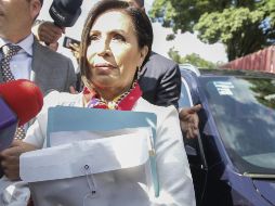 Rosario Robles busca obtener un criterio de oportunidad para convertirse en testigo colaborador de la FGR y así recuperar su libertad. NTX/ARCHIVO