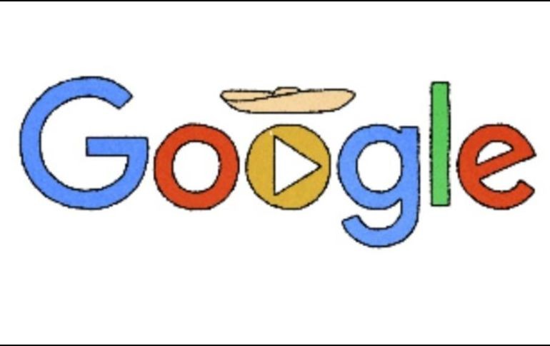 El “doodle” aparece en el buscador principal de Google Chrome y se reproduce al hacer clic en él. ESPECIAL / Google