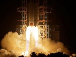 La sonda Chang'e-5 despegó este martes en un cohete Larga Marcha 5 a las 4:30 hora local. REUTERS