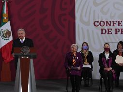 López Obrador declaró que el feminicidio es 