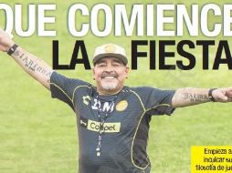Maradona en las páginas de EL INFORMADOR