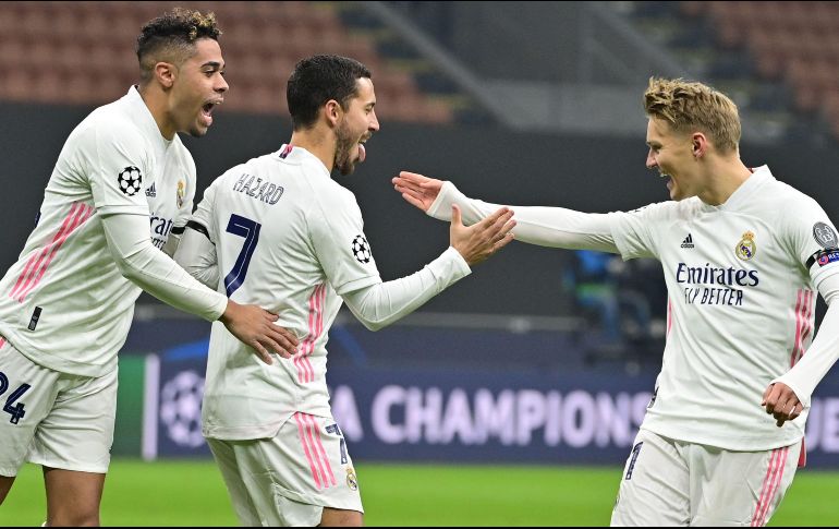 Eden Hazard abrió el camino para el triunfo del Real Madrid. AFP / M. Medina