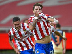 GOLAZO. Con zapatazo de media distancia, el 'Chicote' marcó el único gol del encuentro. IMAGO7