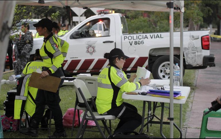 La Secretaría de Seguridad reporta 104 elementos que han enfermado de COVID-19 desde que inició la pandemia. EL INFORMADOR/Archivo