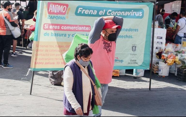 La Secretaría de Salud reporta mil 440 casos activos en Jalisco. EL INFORMADOR/G. Gallo