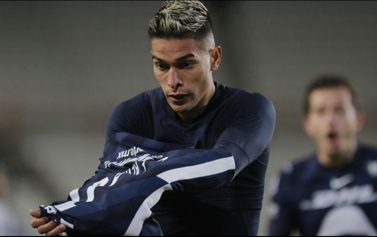 Con su gol, Favio Enrique Álvarez fue el protagonista de la noche. EFE/D. Martínez