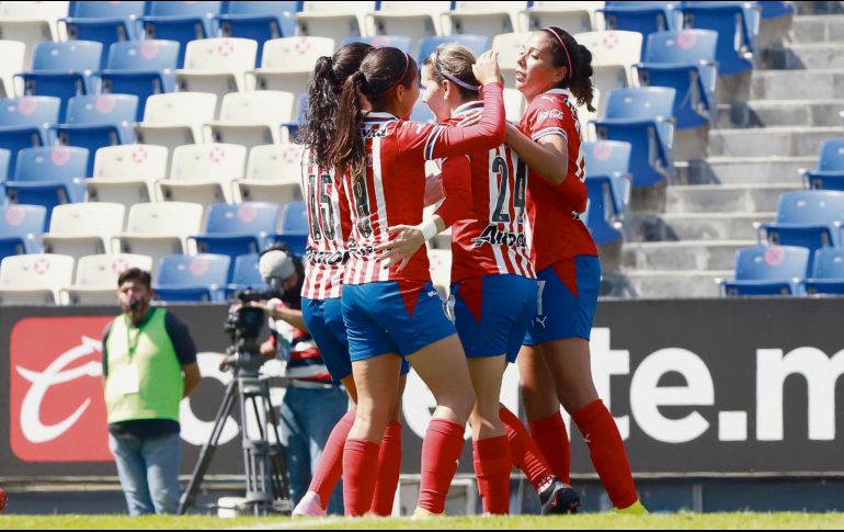 Las tapatías tratarán de sacar un buen resultado en la casa del América. IMAGO7