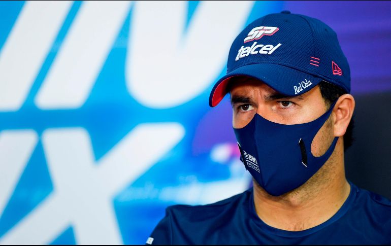 ''Está todo tan apretado que una o dos décimas pueden marcar una gran diferencia en la calificación'', opinó ''Checo''. AFP / R. Carezzevoli