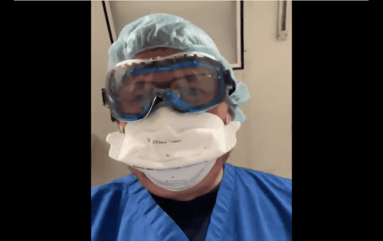 El médico Kenneth E. Remy hace un llamado a la población a usar cubrebocas. Foto: @DrKenRemy1