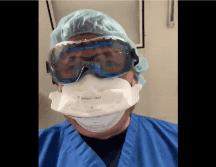 El médico Kenneth E. Remy hace un llamado a la población a usar cubrebocas. Foto: @DrKenRemy1