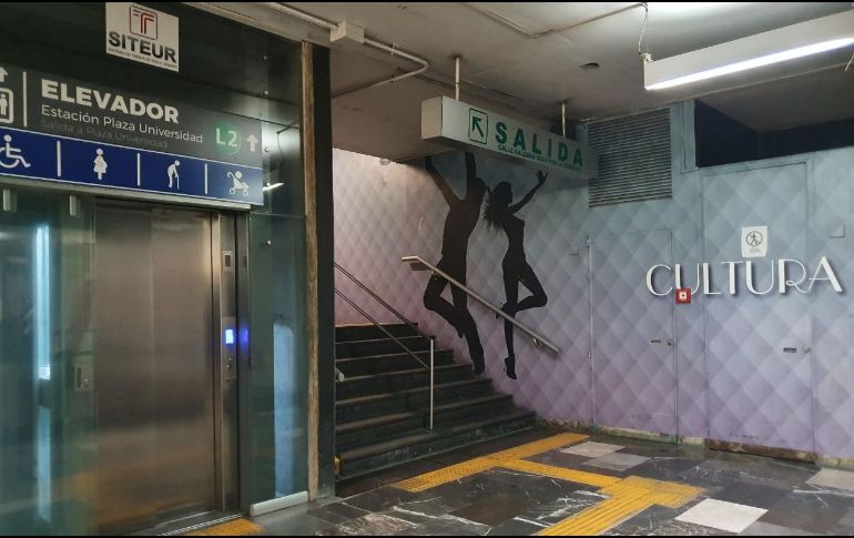 El acceso poniente permanecerá inhabilitado del 3 al 6 de diciembre. ESPECIAL/Gobierno de Jalisco