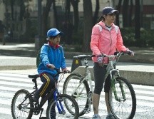 La bici es un medio de transporte y recreación para muchos niños y familias. Foto: NTX/J. Torres.