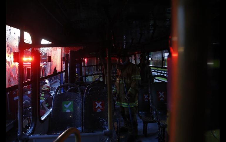 Más de 35 personas fueron detenidas debido a los disturbios. EFE/E. Biba