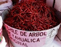 La denominación de origen del chile Yahualica se emitió en marzo de 2018, calculan que existen más de 30 marcas de salsas que lo utilizan. EL INFORMADOR / ARCHIVO