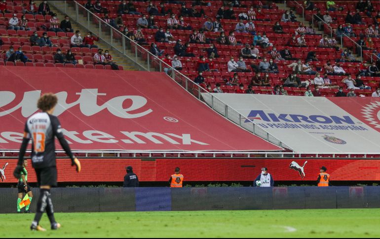 Poco más de tres mil personas pudieron asistir al partido Chivas vs América como parte de una 