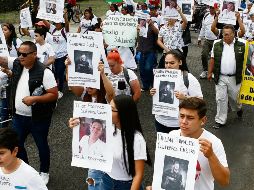 TRAGEDIA. En México aumentaron las manifestaciones por las desapariciones. Familiares exigen respuestas. EL INFORMADOR•  A. Camacho