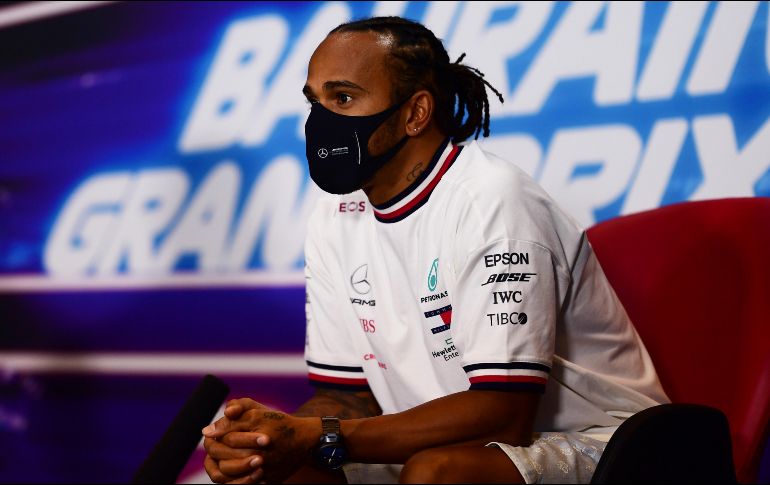 POSITIVO. El reconocido piloto de Mercedes de 35 años, está aislado tras confirmarse el positivo. AFP