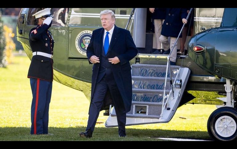 En principio Donald Trump debería abandonar la Casa Blanca el próximo 20 de enero. GETTY IMAGES