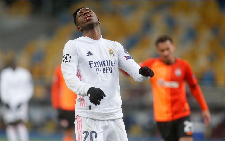 El brasileño Dentinho y el israelí Manor Solomon sentenciaron el partido, y dejaron al Real Madrid contras las cuerdas. AP / E. Lukatsky