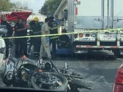 El incidente se registra sobre la Carretera a Nogales, a la altura del fraccionamiento Rancho Contento. ESPECIAL