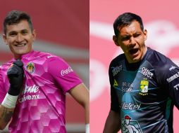 Rodolfo Cota y Raúl Gudiño, pasado y presente de Chivas, se enfrentarán a partir de este miércoles en las semifinales del Torneo Guard1anes 2020. Imago7 / ESPECIAL