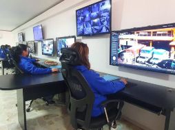 El sistema está integrado por 112 cámaras operadas por nueve monitoristas. EL INFORMADOR / J. Velazco