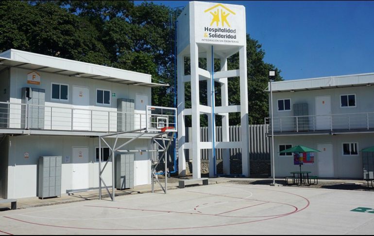 Acnur y la organización Hospitalidad y Solidaridad abrieron el albergue en Tapachula. EFE/J. Blanco