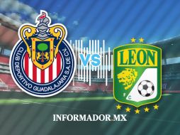 Narración minuto a minuto y transmisión en vivo de comentarios durante el partido de futbol Chivas vs León