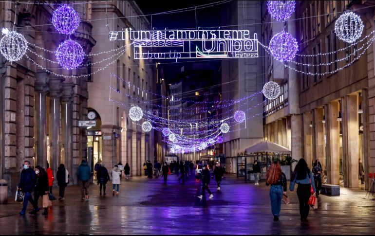 Entre el 21 de diciembre y el 6 de enero habrá en Italia un toque de queda entre las 22.00 horas locales y las 5.00 locales. EFE/ARCHIVO