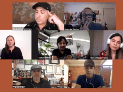 En la charla “Envirulada caricatura” participaron Darío Castillejos Lázcares, Ángel Boligán, María Guadarrama, Gonzalo Rocha, Salvador “Chavo” del Toro y Ricardo “Cucamonga”. ESPECIAL