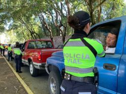 La vigilancia de los oficiales estará sobre las principales avenidas de la ZMG. ESPECIAL