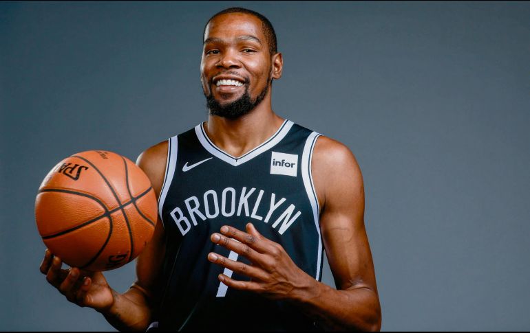 Kevin Durant debutará con los Nets de Brooklyn el 22 de diciembre. ESPECIAL