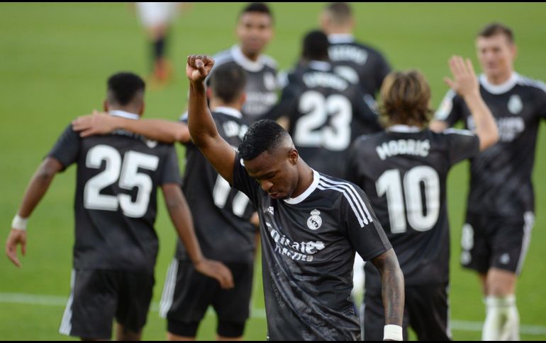 Una jugada de Vinicius Jr. le dio el triunfo al Real Madrid. AFP / C. Quicler