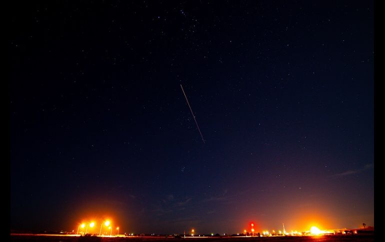 Las muestras del asteroide Ryugu fueron atrapadas durante dos fases de la misión del Hayabusa-2 el año pasado. AFP/M. Sette