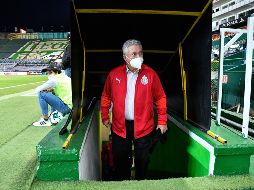 Para Vucetich, la derrota 1-0 frente al León fue digna por la calidad del rival que enfrentaron y por la entrega de los suyos. IMAGO7