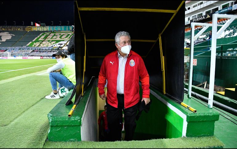 Para Vucetich, la derrota 1-0 frente al León fue digna por la calidad del rival que enfrentaron y por la entrega de los suyos. IMAGO7