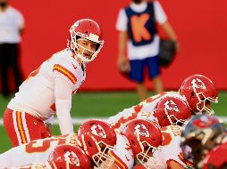 La ofensiva de los Chiefs, comandada por Patrick Mahomes, promedia más de 30 puntos por juego. AFP/M. Ehrmann