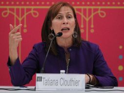 Tatiana Clouthier tiene estudios en Ciencias políticas y sociales y había expresado su aspiración para ser candidata a gobernadora de Nuevo León, aunque después declinó hacerlo. NTX / ARCHIVO