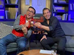 Adal Ramones y Yordi Rosado se reconcilian durante programa