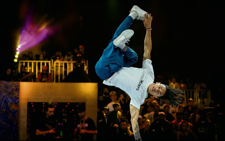 NOVEDAD. El breakdancing, que será de exhibición en Tokio, formará parte del programa olímpico oficial en 2024 y entregará medallas. AFP• l. BONAVENTURE