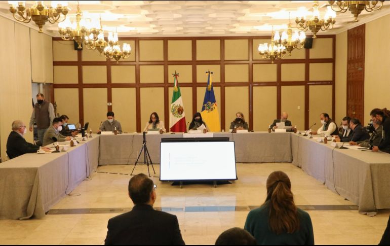 Durante la Junta de Coordinación Metropolitana, María Elena Limón tomó protesta como la nueva presidenta. TWITTER / @MaElenaLimon_