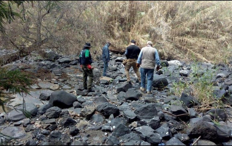 Personal de la Comisión Nacional de Búsqueda participó en las labores de excavación. EFE/ARCHIVO