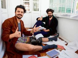 TALENTO. Félix de Valdivia y Raúl Campos, creadores de “Toma 1”.  CORTESÍA/ RAMÓN  RUÍZ