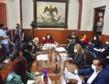 La diputada presidenta de la comisión, Mirza Flores Gómez, refirió que lo que aprueben aún deberá pasar por otras comisiones. ESPECIAL /