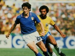 HÉROE. Paolo Rossi marcó 6 goles en la Copa del Mundo de España de 1982 y guió a su país al prestigioso título. Su Hat-Trick ante Brasil, será recordado por siempre. CORTESÍA/BBC