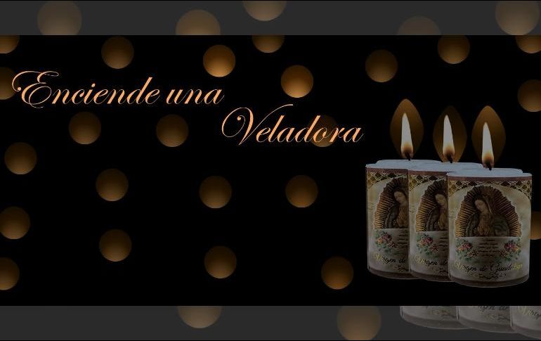 La Insigne y Nacional Basílica de Guadalupe lanzó esta alternativa para celebrar a la Virgen de Guadalupe. ESPECIAL / velas.virgendeguadalupe.org.mx