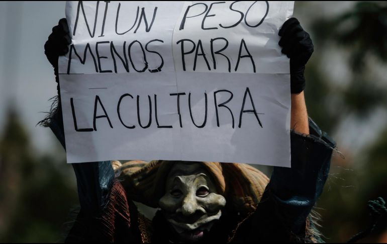 Colectivos culturales rechazaron el recorte al presupuesto para la Secretaría de Cultura de Jalisco. EL INFORMADOR/G. Gallo